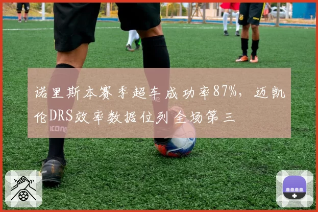诺里斯本赛季超车成功率87%，迈凯伦DRS效率数据位列全场第三