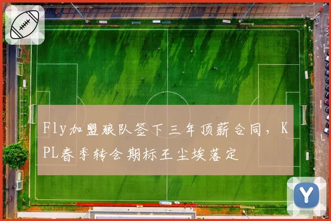 Fly加盟狼队签下三年顶薪合同，KPL春季转会期标王尘埃落定