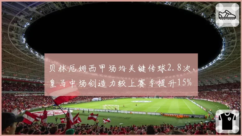 贝林厄姆西甲场均关键传球2.8次，皇马中场创造力较上赛季提升15%